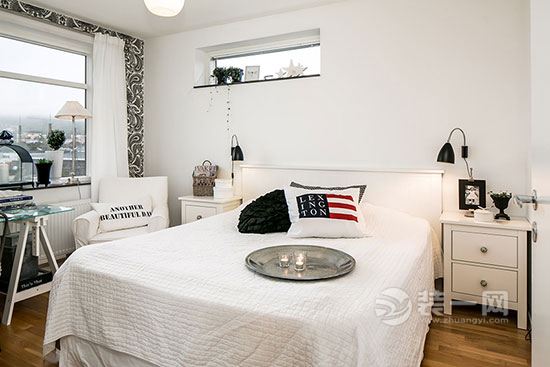 黑白经典北欧格调 独特的气质小户型公寓
