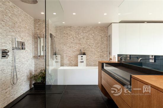 110平米现代风格三居室设计 开放式生活空间